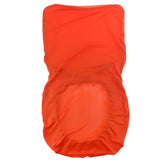 Max Spandex Stretch Low Short Back Chair Cover Bar Stool Cover Orange