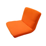 Max Spandex Stretch Low Short Back Chair Cover Bar Stool Cover Orange