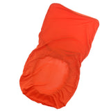 Max Spandex Stretch Low Short Back Chair Cover Bar Stool Cover Orange