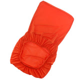 Max Spandex Stretch Low Short Back Chair Cover Bar Stool Cover Orange