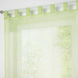 Max Sheer Voile Roman Blinds Curtains for Bedroom Kitchen Balcony Green-60×155cm