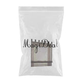 Max Sheer Voile Roman Blinds Curtains for Bedroom Kitchen Balcony Coffee-100×155cm