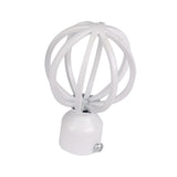 Max 1Piece Alloy Curtain Decorative Pole/Rod Finials Ends Heads 28mm White E