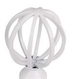 Max 1Piece Alloy Curtain Decorative Pole/Rod Finials Ends Heads 28mm White E