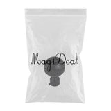 Max 1Piece Alloy Curtain Decorative Pole/Rod Finials Ends Heads 28mm Black J