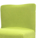 Max Spandex Stretch Low Short Back Chair Cover Bar Stool Cover Green