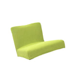 Max Spandex Stretch Low Short Back Chair Cover Bar Stool Cover Green