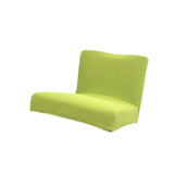 Max Spandex Stretch Low Short Back Chair Cover Bar Stool Cover Green