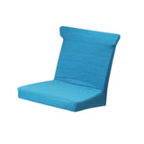 Thick Knitted Removable Elastic Dining Chair Slipcover Covers Sky Blue