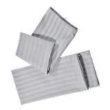 Max 1Pair 100% Cotton Soft Solid Color Single Pillow Cover Pillowcase Grey- Size S