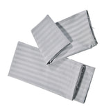Max 1Pair 100% Cotton Soft Solid Color Single Pillow Cover Pillowcase Grey- Size S