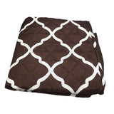 Max Reversible Quilted Waterproof Pet Sofa Furniture Cover Coffee for 2-Seater