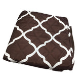 Max Reversible Quilted Waterproof Pet Sofa Furniture Cover Coffee for 2-Seater