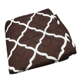 Max Reversible Quilted Waterproof Pet Sofa Furniture Cover Coffee for 2-Seater
