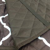 Max Reversible Quilted Waterproof Pet Sofa Furniture Cover Coffee for 3-Seater