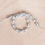 Max 2 Pieces Crystal Curtain Rope Tiebacks Holdback 72cm / 28 Inch Silver White