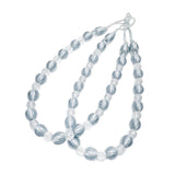 Max 2 Pieces Crystal Curtain Rope Tiebacks Holdback 72cm / 28 Inch Silver White