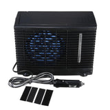 Max 12V Car Home Portable Mini Air Conditioner Evaporative Water Cooling Fan