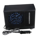 Max 12V Car Home Portable Mini Air Conditioner Evaporative Water Cooling Fan