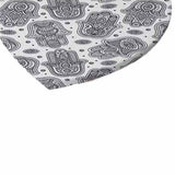 Max Elastic Edged Waterproof Backed Fitted Table Cover Tableclothes Style E 1.5m