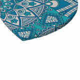 Max Elastic Edged Waterproof Backed Fitted Table Cover Tableclothes Style H 1.5m