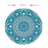 Max Elastic Edged Waterproof Backed Fitted Table Cover Tableclothes Style H 1.5m