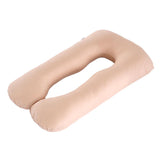 Max U Shaped Maternity Pregnancy Support Pillow Body Bolster Pillow - Camel