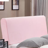 Max Dustproof Stretchable Bedroom Bed Headboard Cover Protector Pink
