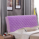 Max Dustproof Stretchable Bedroom Bed Headboard Cover Protector Slipcover Purple