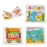 Max Waterproof Baby Kids Shower Bath Book Early Educational Toys Delicious Food