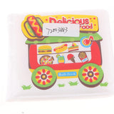 Max Waterproof Baby Kids Shower Bath Book Early Educational Toys Delicious Food