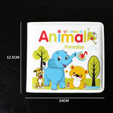 Max Waterproof Baby Kids Shower Bath Book Early Educational Toys Animal Paradise