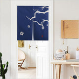 Max Home Japanese Noren Doorway Curtain Tapestry 85x90cm Plum Blossom