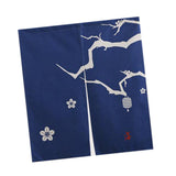 Max Home Japanese Noren Doorway Curtain Tapestry 85x90cm Plum Blossom