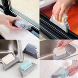 Max Multipurpose Window Recess Groove Gap Cleaning Brush Crevice Tool Off White