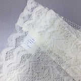 Max 2 Piece Polyester Lace Window Curtain Sheer 60x84 Inch  2Pcs Elegant Beige