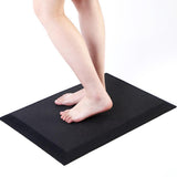 Max TPE Soft Non-Slip Foot Massage Cushion Mat Tension Release Pad 60x45cm Black