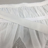 Max Vintage Crochet Lace Ruffle Elastic Band Bed Skirt  White 1_200x200cm