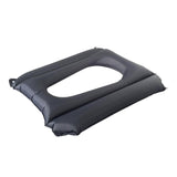 Inflatable Seat Cushion Bedsore Hemorrhoid Tailbone Pains Relief Deep Grey