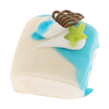 Artificial Fake Food Cake Ice Cream Cake - Blue