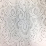 Max Vintage Crochet Lace Ruffle Elastic Band Bed Skirt  White 2_100x200cm