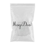 Max Vintage Crochet Lace Ruffle Elastic Band Bed Skirt  White 2_100x200cm