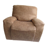 Stretch Recliner Slipcover, Furniture Chair Sofa Cover Coffee (Suede)