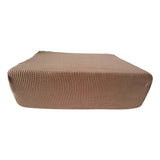 Sofa Futon Seat Cushion Cover Couch Slipcover Protector Light Brown_Size S