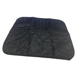 Max Reversible Quilted Waterproof Pet Mat 1-Seater Sofa Armchair Cover Black