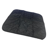 Max Reversible Quilted Waterproof Pet Mat 1-Seater Sofa Armchair Cover Black