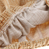 Universal Spandex Stretch Office Swivel Chair Seat Slipcover Khaki