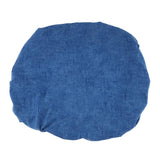 Universal Spandex Stretch Office Swivel Chair Seat Slipcover Dark Blue