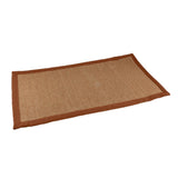 Max Natural Fiber Collection Sisal Runners Area Rug Mat A Brown Edge 75x120cm - Aladdin Shoppers