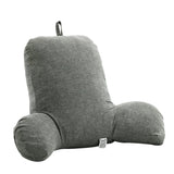Bed Rest Reading Pillow Support for Adults Teens Kids Grey